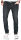 Alessandro Salvarini Herren Jeans Schwarz Regular Slim O-165 W36 L32