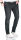 Alessandro Salvarini Herren Jeans Schwarz Regular Slim O-165 W36 L32