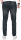 Alessandro Salvarini Herren Jeans Schwarz Regular Slim O-165 W36 L32