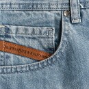 Alessandro Salvarini Herren Jeans Hellblau Comfort Fit O-200