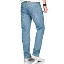 Alessandro Salvarini Herren Jeans Hellblau Comfort Fit O-200 W38 L36