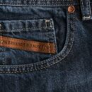 Alessandro Salvarini Herren Jeans Dunkelblau Comfort Fit O-202 W38 L36