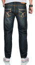 Alessandro Salvarini Herren Jeans Dunkelblau Comfort Fit O-220 W31 L30