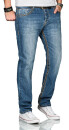 Alessandro Salvarini Herren Jeans Hellblau Comfort Fit O-221 W30 L34