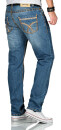 Alessandro Salvarini Herren Jeans Hellblau Comfort Fit O-221 W33 L30