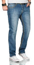 Alessandro Salvarini Herren Jeans Hellblau Comfort Fit O-221 W38 L34