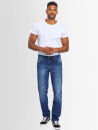 Alessandro Salvarini Herren Jeans Blau Comfort Fit O-250