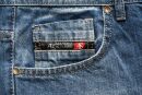 Alessandro Salvarini Herren Jeans Blau Comfort Fit O-250 W42 L32