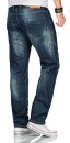 Alessandro Salvarini Herren Jeans Mittelblau Comfort Fit O-251 W29 L32