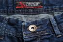 Alessandro Salvarini Herren Jeans Mittelblau Comfort Fit O-251 W40 L38