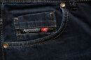 Alessandro Salvarini Herren Jeans Dunkelblau Comfort Fit O-252 W44 L30