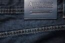 Alessandro Salvarini Herren Jeans Dunkelblau Comfort Fit O-252 W44 L30