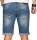 Alessandro Salvarini Herren Jeans Shorts Hellblau Slim Fit O100 W31