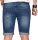 Alessandro Salvarini Herren Jeans Shorts Blau Slim Fit O104 W29