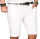 Alessandro Salvarini Herren Jeans Shorts Weiss Slim Fit O107 W32