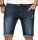 Alessandro Salvarini Herren Jeans Shorts Night Blue Slim Fit O148