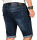 Alessandro Salvarini Herren Jeans Shorts Night Blue Slim Fit O148 W29