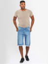 Alessandro Salvarini Herren Jeans Shorts Hellblau O230