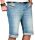 Alessandro Salvarini Herren Jeans Shorts Hellblau O230 W32