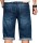 Alessandro Salvarini Herren Jeans Shorts Dunkelblau O232 W29