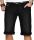 Alessandro Salvarini Herren Jeans Shorts Schwarz O233 W31