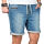 Alessandro Salvarini Herren Jeans Shorts Hellblau Comfort Fit O241 W30