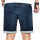 Alessandro Salvarini Herren Jeans Shorts Dunkelblau Comfort Fit O242 W29