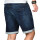 Alessandro Salvarini Herren Jeans Shorts Dunkelblau Comfort Fit O242 W30