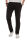 Alessandro Salvarini Herren Designer Chino Stoff Hose Schwarz Regular Fit O016 W32 L32