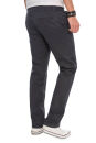 Alessandro Salvarini Herren Designer Chino Stoff Hose Anthrazit Regular Fit O016 W32 L30