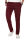 Alessandro Salvarini Herren Designer Chino Stoff Hose Bordeaux Regular Fit O016