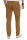 Alessandro Salvarini Herren Designer Chino Stoff Hose Camel Regular Fit O016