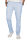 Alessandro Salvarini Herren Designer Chino Stoff Hose Hellblau Regular Fit O016 W30 L32