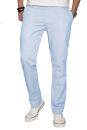 Alessandro Salvarini Herren Designer Chino Stoff Hose...