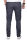 Alessandro Salvarini Herren Designer Chino Stoff Hose Anthrazit Regular Slim O024
