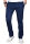 Alessandro Salvarini Herren Designer Chino Stoff Hose Dunkelblau Regular Slim O024