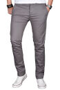 Alessandro Salvarini Herren Designer Chino Stoff Hose...