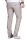 Alessandro Salvarini Herren Designer Chino Stoff Hose Hellgrau Regular Slim O024 W36 L30