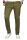 Alessandro Salvarini Herren Designer Chino Stoff Hose Olive Regular Slim O024 W29 L30