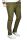 Alessandro Salvarini Herren Designer Chino Stoff Hose Olive Regular Slim O024 W30 L34