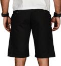 Alessandro Salvarini Herren Designer kurze Hose Schwarz Regular Fit O096