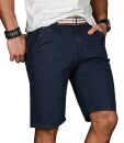 Alessandro Salvarini Herren Designer kurze Hose Navy...