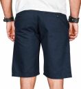 Alessandro Salvarini Herren Designer kurze Hose Navy Regular Fit O096 W30