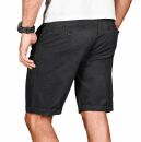 Alessandro Salvarini Herren Designer kurze Hose Anthrazit Regular Fit O096 W30