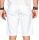 Alessandro Salvarini Herren Designer kurze Hose Weiss Regular Fit O096