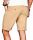 Alessandro Salvarini Herren Designer kurze Hose Beige Regular Fit O096 W29