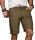 Alessandro Salvarini Herren Designer kurze Hose Grün Regular Fit O096