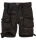 Alessandro Salvarini Herren Cargoshorts mit Gürtel O-079 - Schwarz
