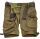 Alessandro Salvarini Herren Cargoshorts mit Gürtel O-079 - Olive-W30
