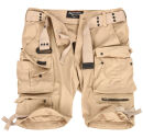 Alessandro Salvarini Herren Cargoshorts mit Gürtel...